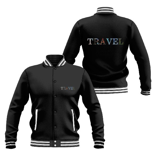 in love with travel, in all seasons Baseball Jackets