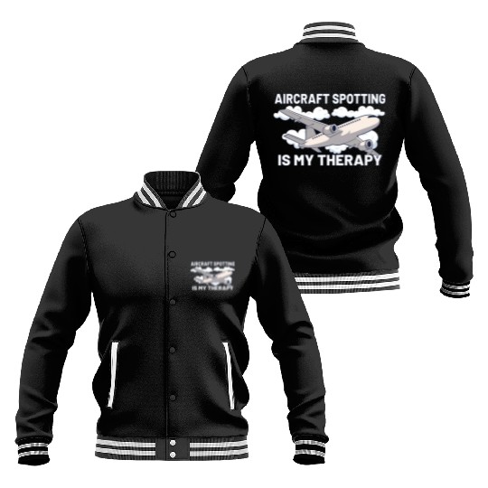 Aircraft Spotting Airplane Aircraft Spotter Baseball Jackets