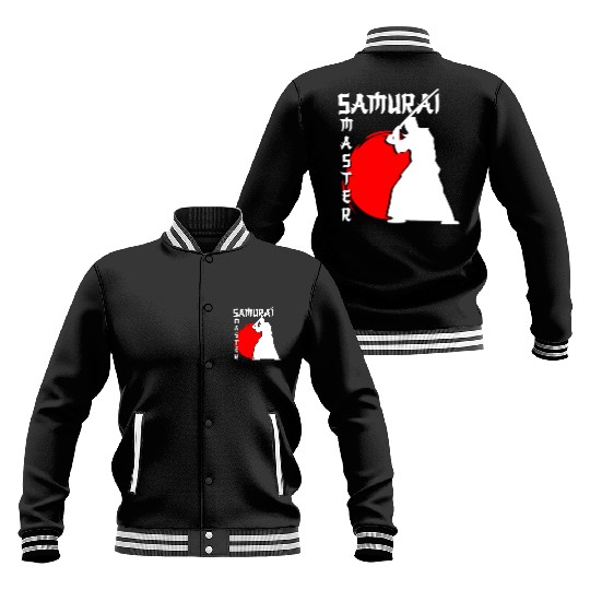 Japan Katana Martial Arts Honor Baseball Jackets
