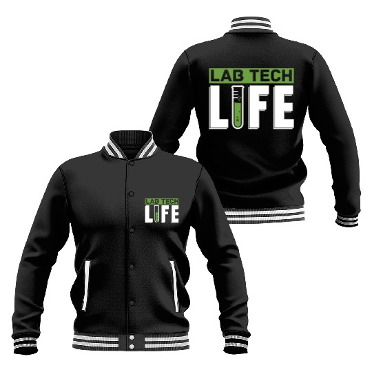Lab Tech Life Laboratory Technician Science Baseball Jackets