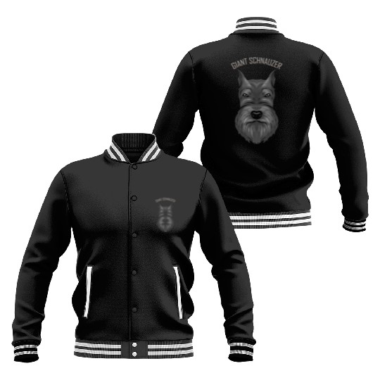 Dog Lover - I Love My Giant Schnauzer Baseball Jackets