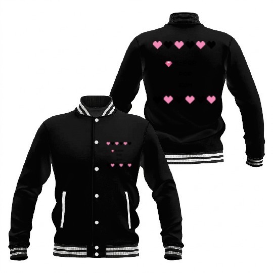 K pop design art 3 Baseball Jackets