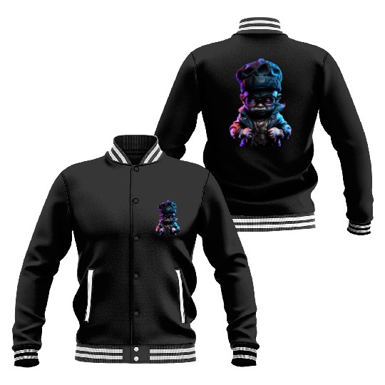 Baby Cyberpunk Gangsta Baseball Jackets
