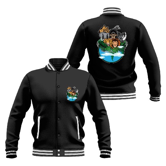 Wildlife Earth Animals Animal Welfare Gift Baseball Jackets
