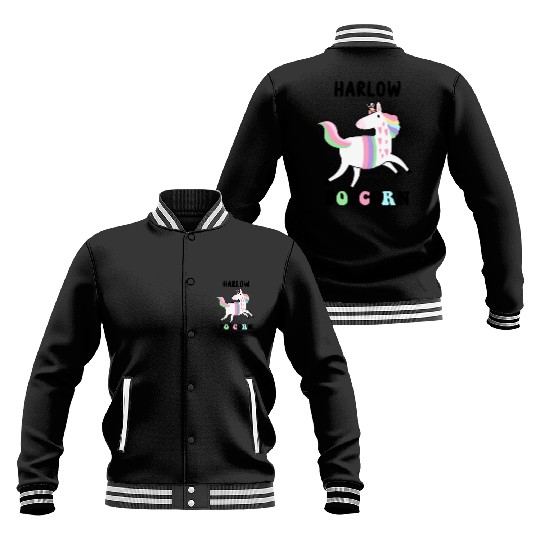 Harlow And Popcorn Merch Popcorn The Pony Baseball Jackets