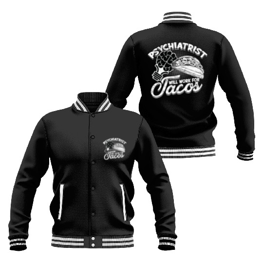 Psychiatrist Psychology Therapist Psychologist Baseball Jackets