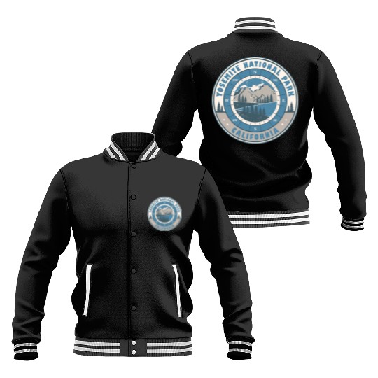 Yosemite National Park California US Hiking Baseball Jackets