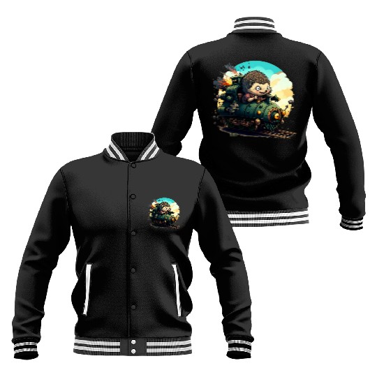 HedgeLok - Sweet Hedgehog Baseball Jackets