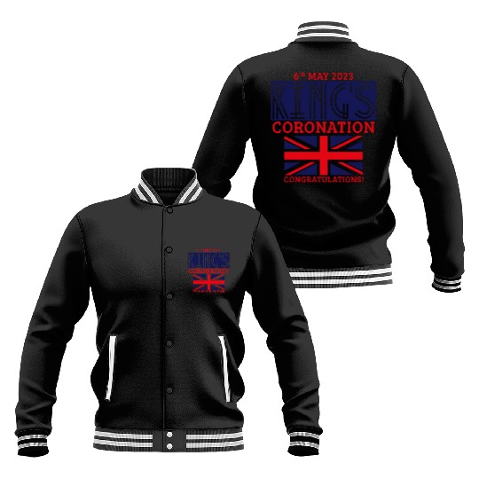 King’s Coronation, 6th May 2023 Congratulations, N Baseball Jackets