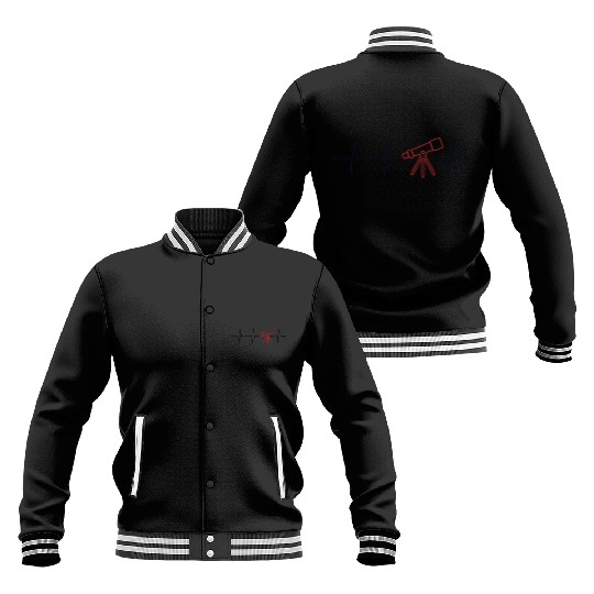 Astronomy Heartbeat Cosmologist Astrophysicist Baseball Jackets
