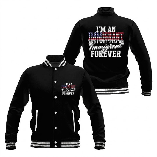 US Immigrant Indigenous USA Immigrants america Baseball Jackets