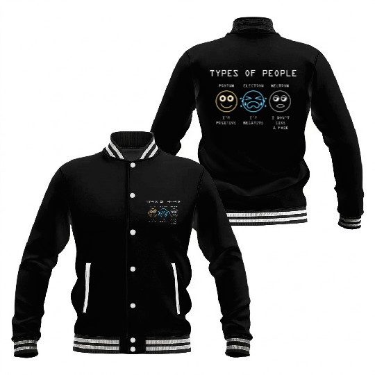 Electron Neutron Physicist Physics Lover Science Baseball Jackets