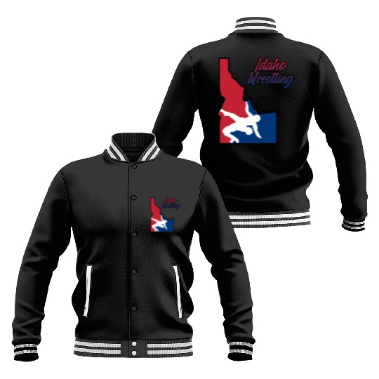 Idaho Wrestling (USA Colors) Baseball Jackets