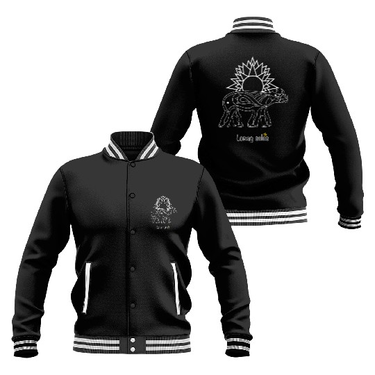 Interstellar rhinoceros Baseball Jackets