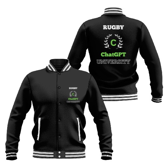 Rugby ChatGPT University Baseball Jackets