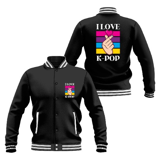 K-Pop K-drama Korean Music KPop Kdrama Gift Baseball Jackets