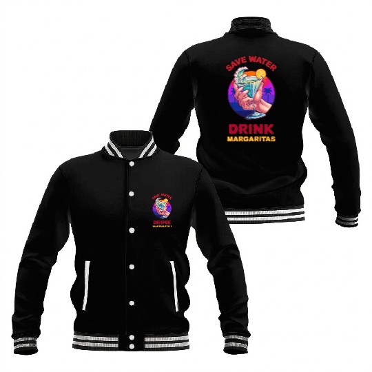 Margarita Save The Environment Baseball Jackets