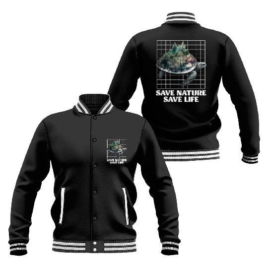 Save Nature protected species Environment Baseball Jackets