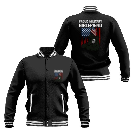 Friend Proud Military Friend Memorial Day Baseball Jackets