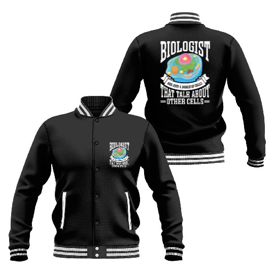 Biology Gift Biologist Baseball Jackets