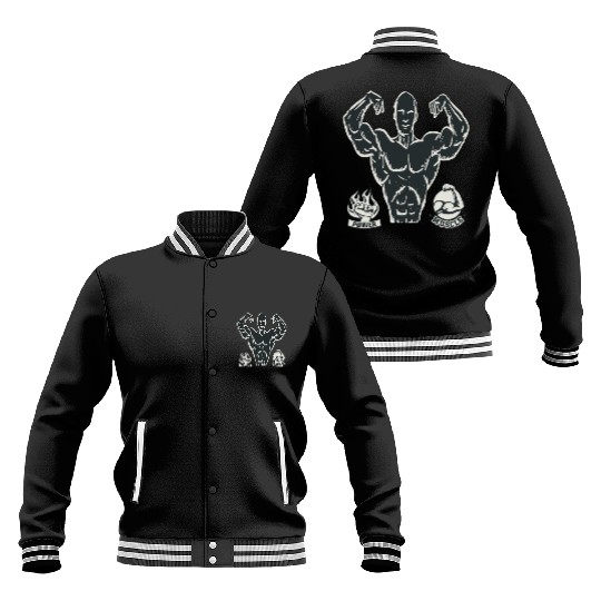 workout and gym power Baseball Jackets for athletic men