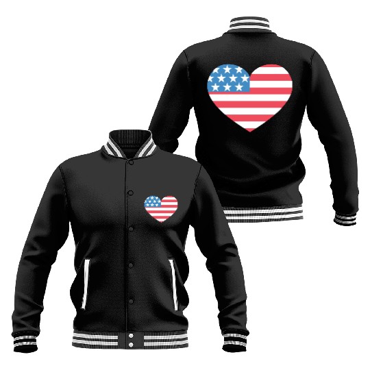 Heart America Baseball Jackets