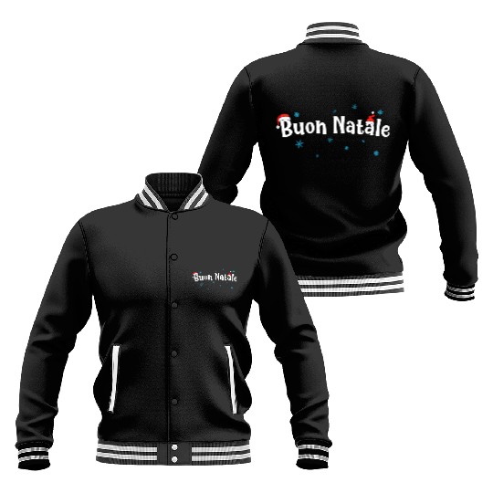 Buon Natale Italian Baseball Jackets