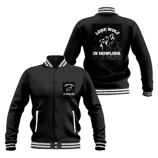 LONE WOLF Baseball Jackets