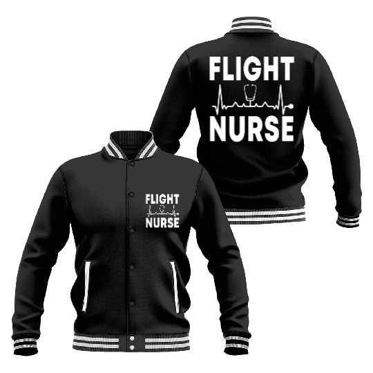Flight Nurse Air Medical Transport Nurse Baseball Jackets