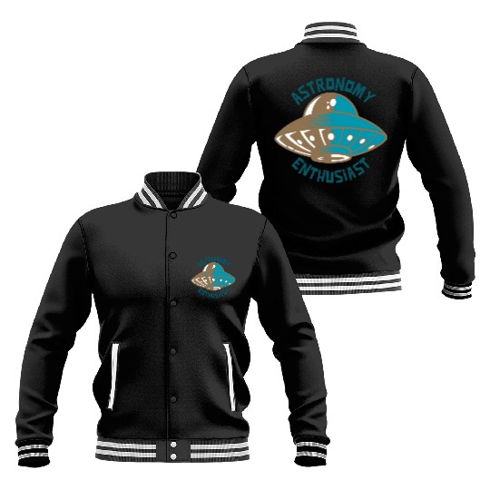 Astronomy Enthusiast - Astronomy Enthusiast Baseball Jackets