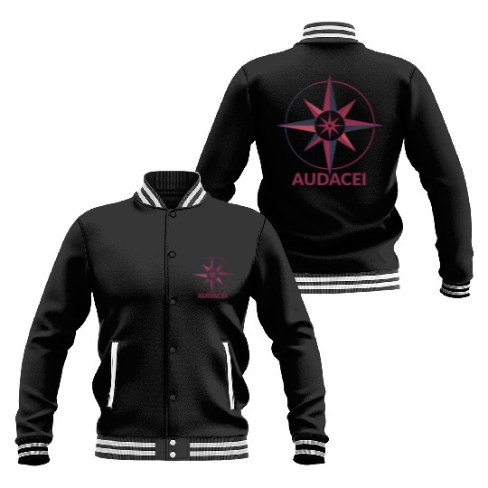 Courageous Evolution: Audacei Color Logo Baseball Jackets
