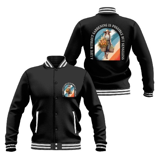 Gardening Garden-plants Florists-Gardener women Baseball Jackets