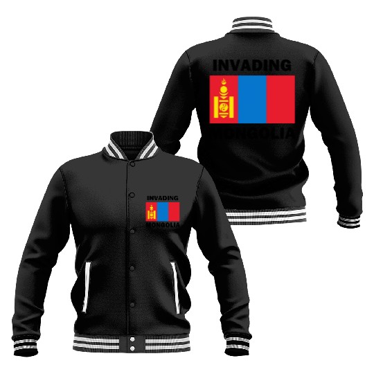 Invading Mongolia Baseball Jackets