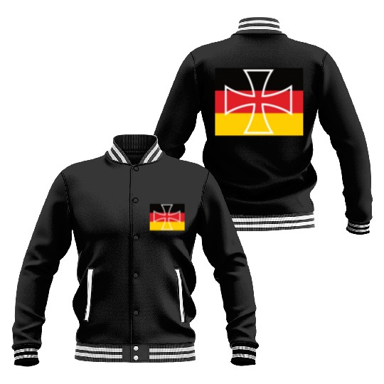 Iron Cross Eisernes Kreuz Germany Baseball Jackets