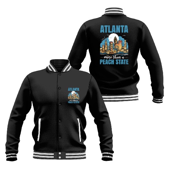 Atlanta City Georgia USA America United States Baseball Jackets
