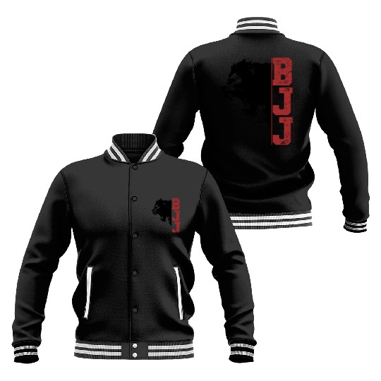 Brazilian Jiu Jitsu Gorilla Head Bjj Gift Baseball Jackets