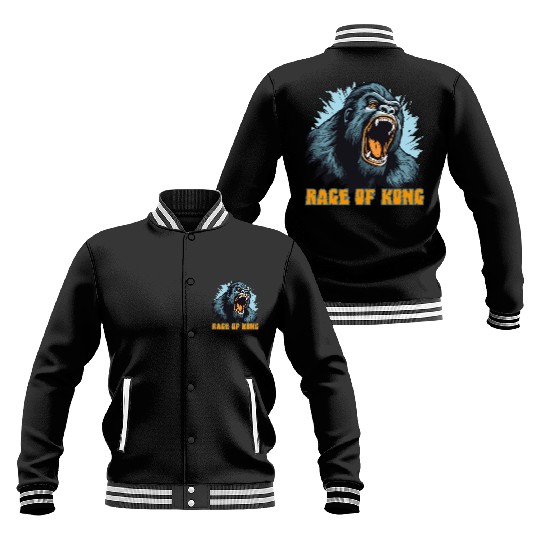 Gorilla Rage Baseball Jackets