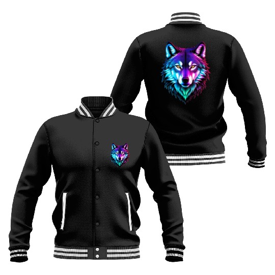 Alpha Wolf Baseball Jackets