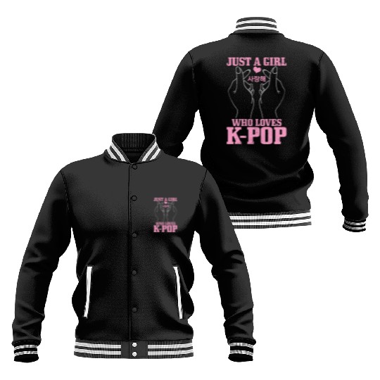 K-Pop Fan Gift Korean Pop Music Baseball Jackets