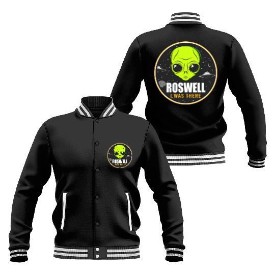Alien, Aliens, UFO, UAP, Space Unknown Flight Baseball Jackets