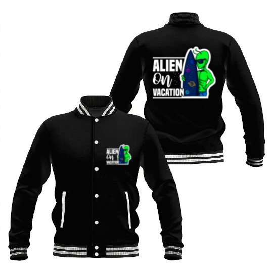 Alien, Aliens, UFO, UAP, Space Unknown Flight Baseball Jackets
