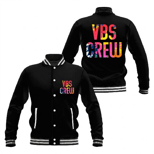VBS Colorful Bible Vacation School Love Baseball Jackets