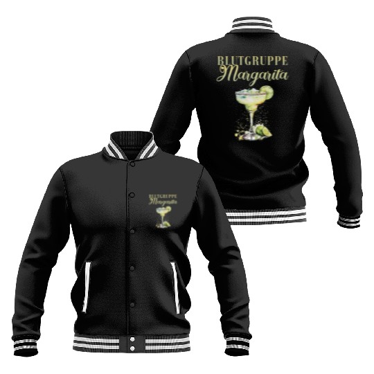 Blutgruppe Margarita Tequila Stag Party Baseball Jackets