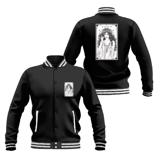 Tarot Card Astrology Occult Mystical Baseball Jackets