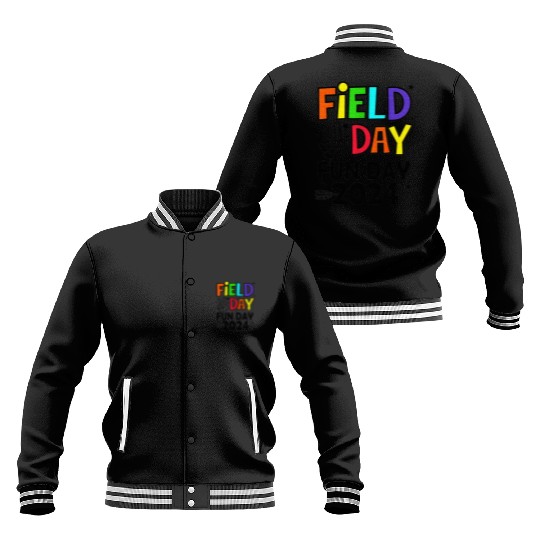 Field Day Fun Day For Teacher Field Day Baseball Jackets