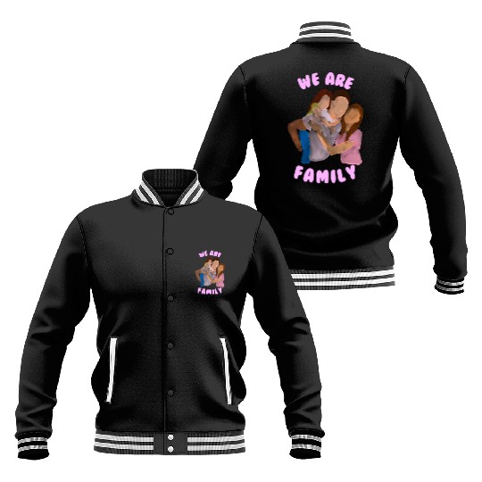 We are Family Baseball Jackets