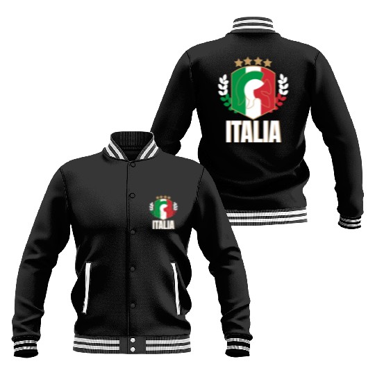 Italia Italy Jersey soccer football championship Baseball Jackets
