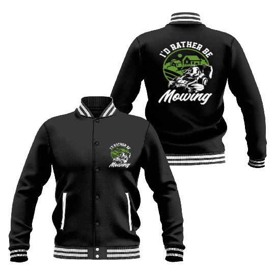 Landscaper Gardener Horticulture Lawn Mowing Baseball Jackets