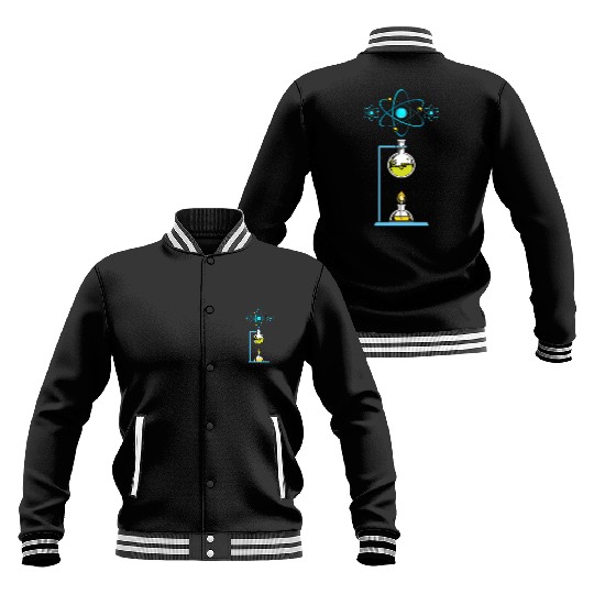 Physics Laboratory Science Teacher Physicist Nerd Baseball Jackets