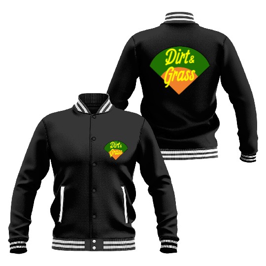 Dirt & Grass Diamond Baseball/Softball Baseball Jackets